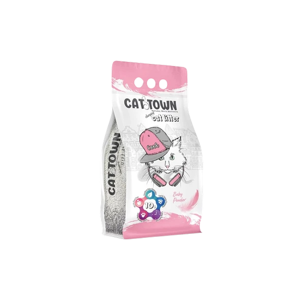 CAT TOWN BaBy Powder Bentonit Kedi Kumu 10 Lt