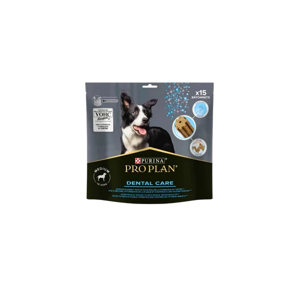 PRO PLAN Dental Care Orta Irk Köpek Ödül Maması 345gr (15li)