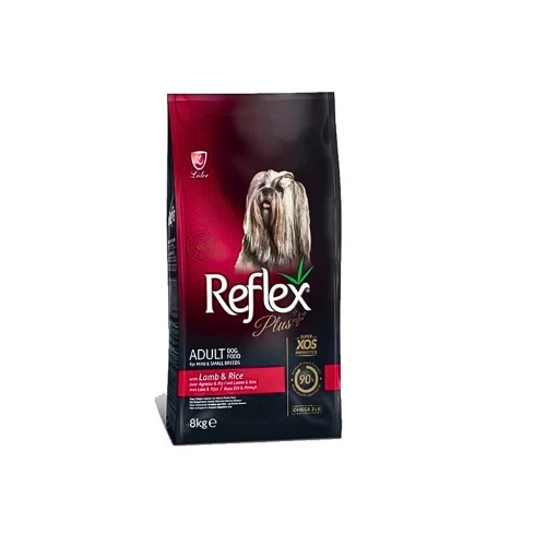 REFLEX Plus Kuzu ve Pirinçli Küçük Irk Yetişkin Köpek Maması 8 Kg