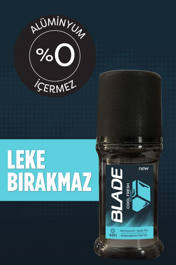 Blade Cool Fresh Roll-On 50 ml X 3 Adet - 2