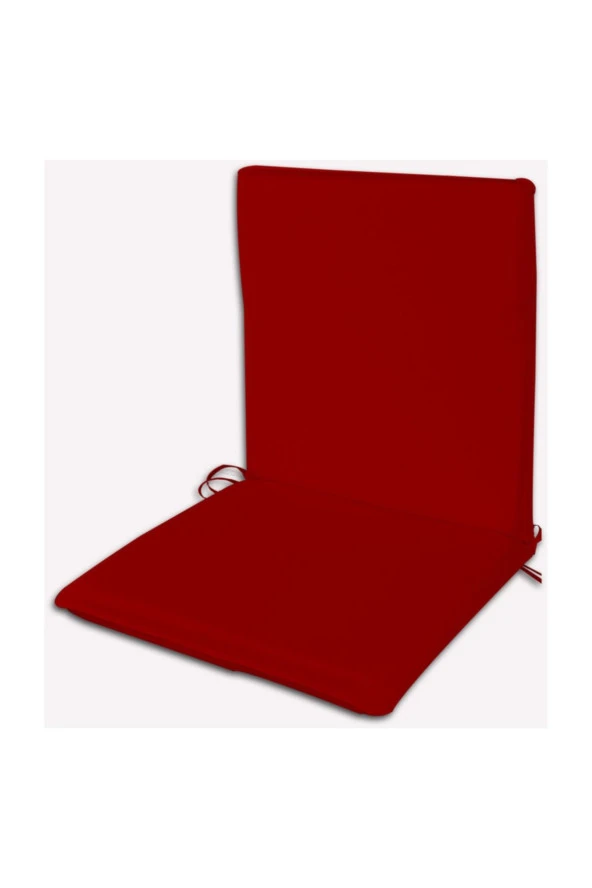 Drc Arkalıklı Koltuk Minderi 48X90X5Cm Kırmızı