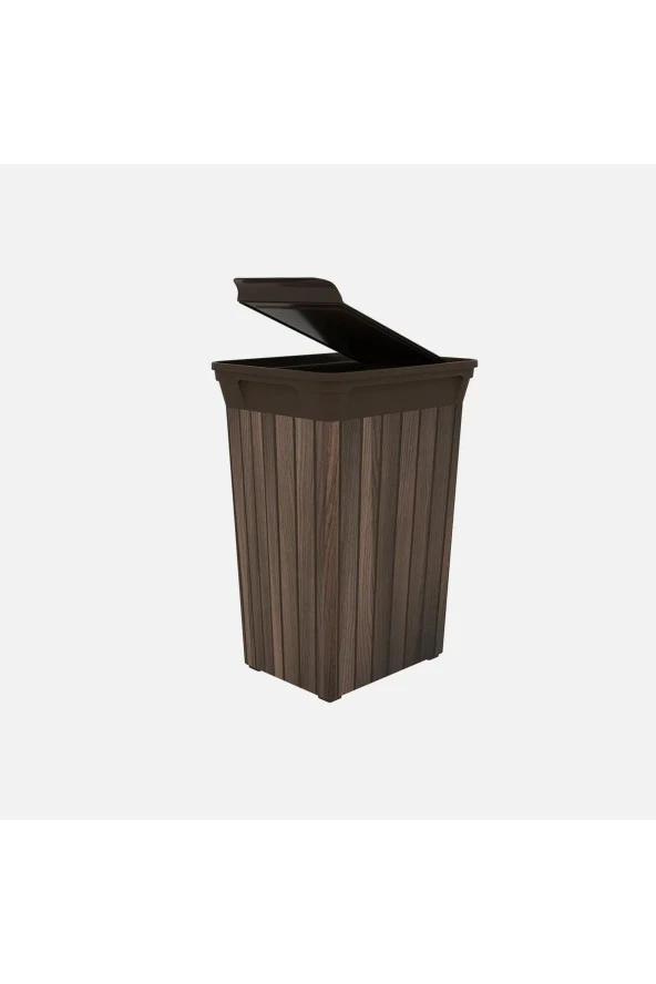 Q-trash Çöp Kutusu Wood 40 Lt