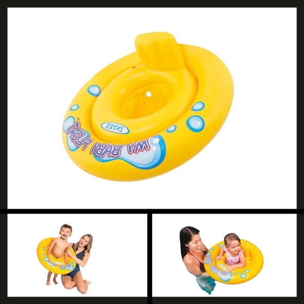 Uyguna-Yakala Sarı 70 cm Oturaklı Bebek Flatöru-MIT.003