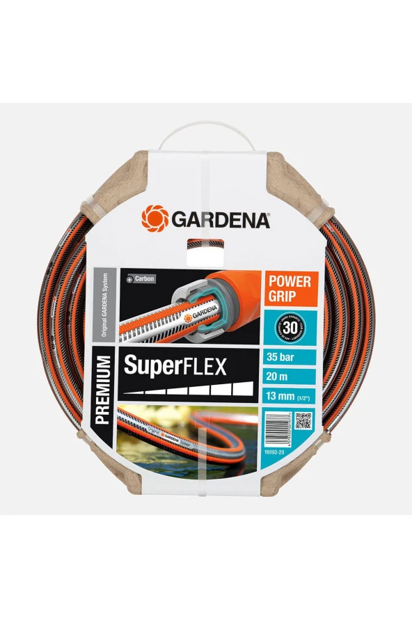 Gardena 18093-20 Premium Superflex Hortum 20 M