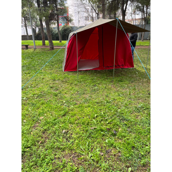 Yamaç A Kalite Aile Tipi Su Geçirmez Kamp Çadırı - 2