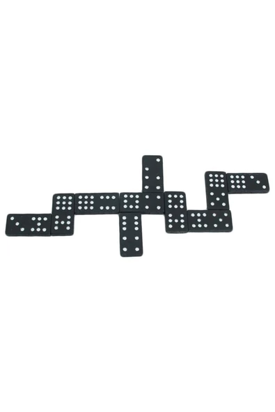 Ailenizle Keyifli Vakit Geçirmek için Ahşap Domino 55 Parça - 3
