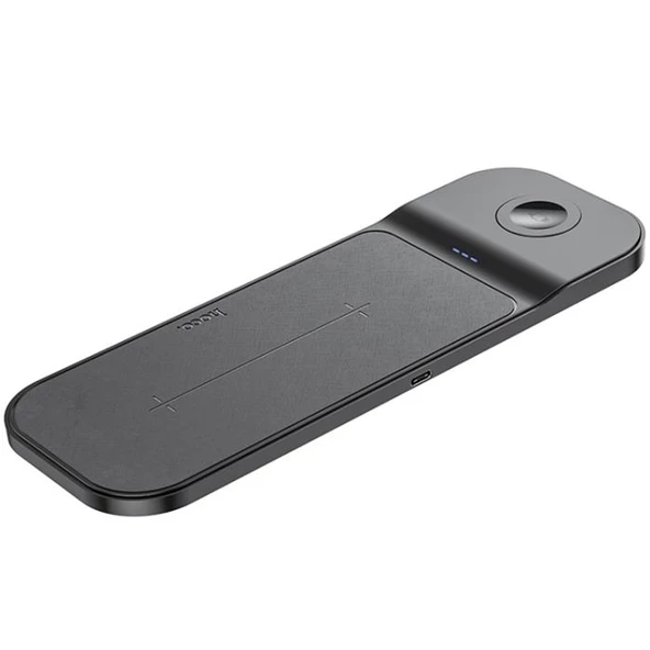 Polham HC 3in1 15W Ultra Hızlı Kablosuz Şarj Aleti,Telefon, Kulaklık, Apple Watch Şarj Standı - 3