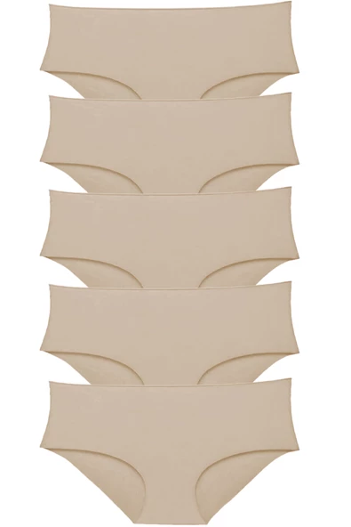 5li Kadın İz Yapmaz Lazer Kesim Bato Külot - 4