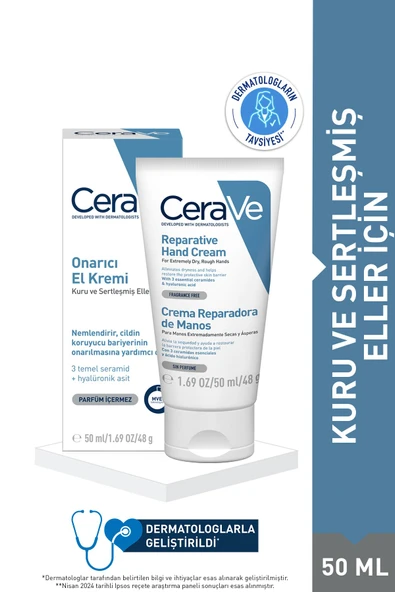 CeraVe Onarıcı El Kremi 50ml