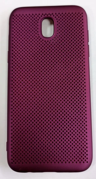 Samsung Galaxy j5 Pro (J530) Uyumlu Yumuşak File Kılıf Mor ürün görseli 1