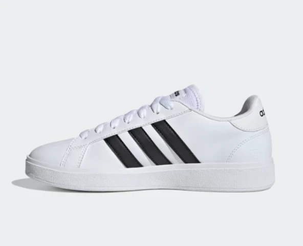 adidas Grand Court Base Beyaz Spor Ayakkabı GW9261 - Resim 2