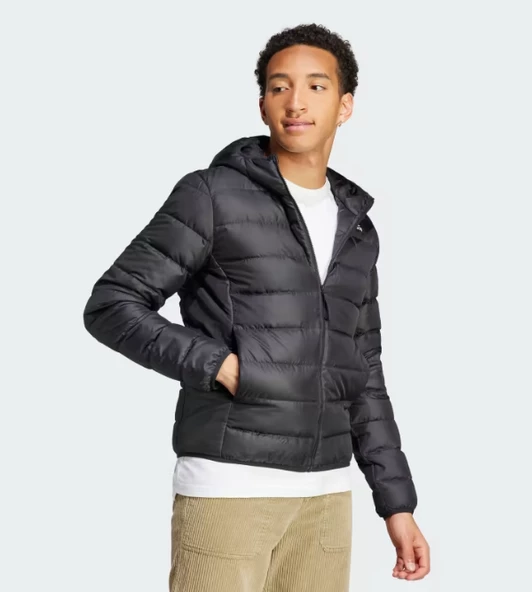 adidas Essentials Light Down Hooded Mont HZ5723 - 3