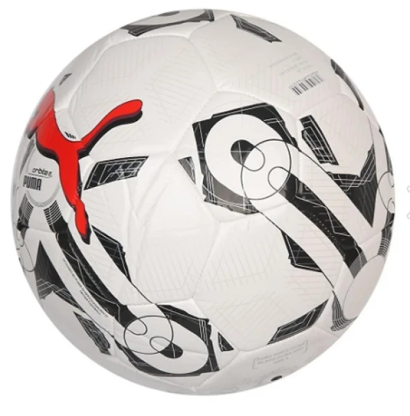 Puma Orbita 6  Siyah- Beyaz Futbol Topu 3 Nıumara - Resim 2