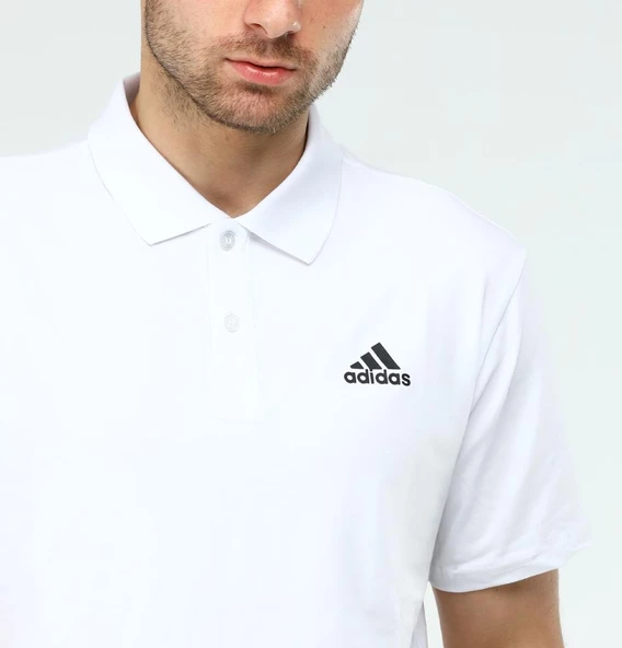 Adidas EF-3985 Erkek Battal Pamuklu Cotton Polo Yaka T-Shirt