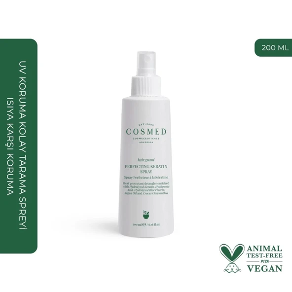 Cosmed Perfecting Hair Guard 200 ml Keratin Spreyi
