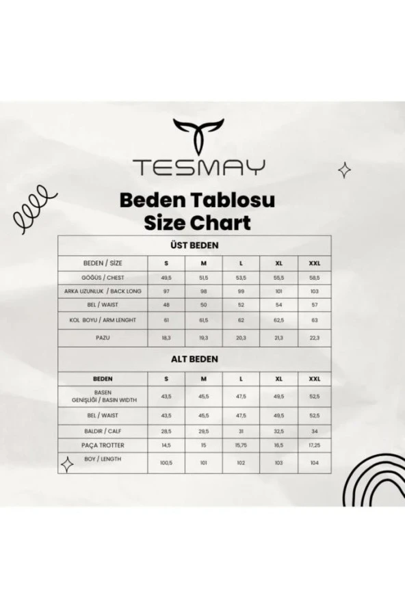 Tesmay 21104 Siyah Dijital Desenli Lycralı Tesettür Mayo - Resim 8