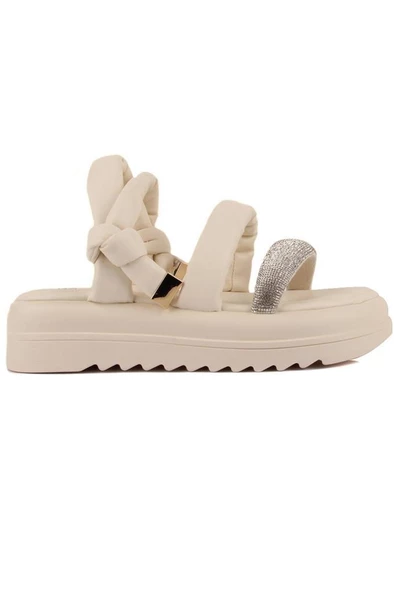 Guja 24Y374 Kadın Sandalet Beyaz 36-40 - 2