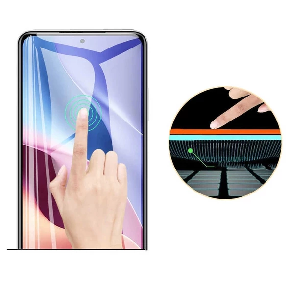 Huawei Y90 Uyumlu  Maxi Glass Temperli Cam Ekran Koruyucu - 3