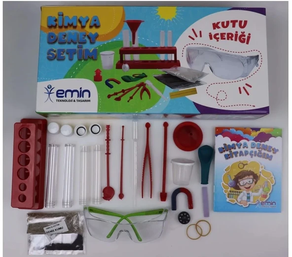 Kimya Deney Seti - Eğitici Fen Deneyleri - 4