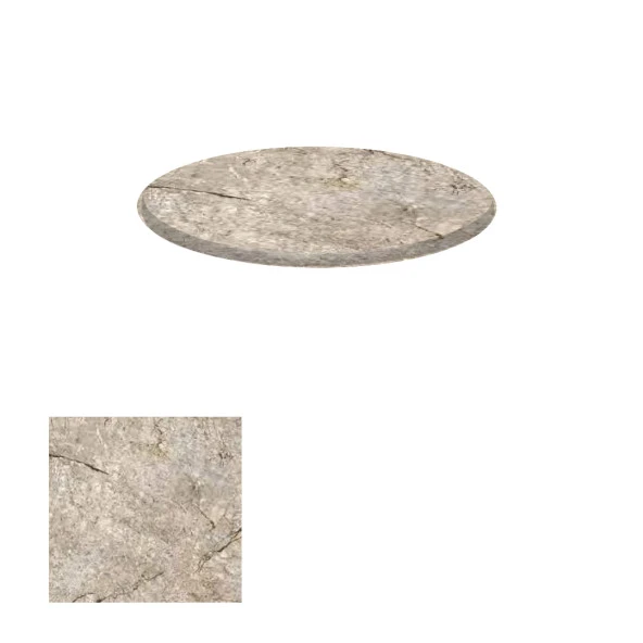 Werzalit Masa Tablası Yuvarlak 80cm - Scalamarble ürün görseli