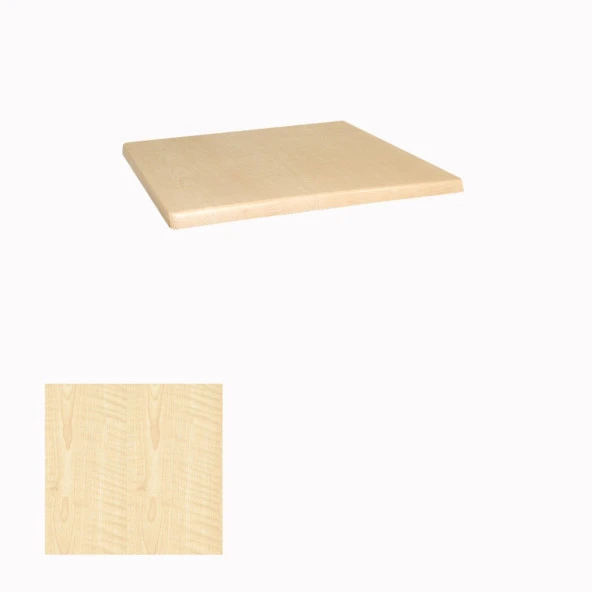 Werzalit Masa Tablası 60X60 - Akçaağaç