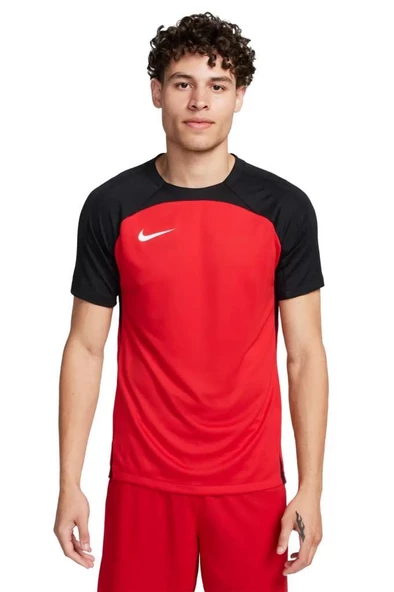 Nike M Dri-FIT Strike23 Top SS DR2276-657 Kırmızı Erkek Antrenman Tişörtü