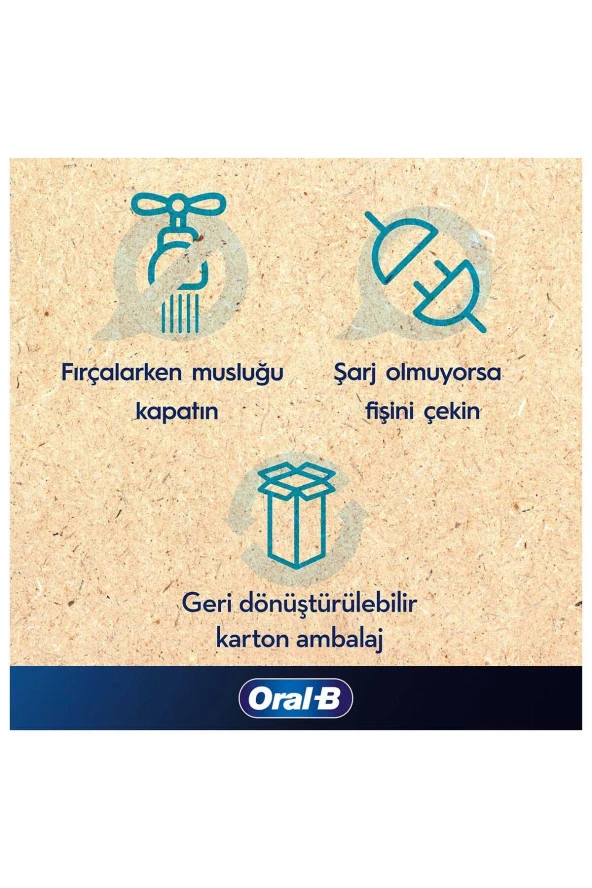 Oral-B Pro 3 - 3900 - Siyah Beyaz 2li Şarj Edilebi - 5
