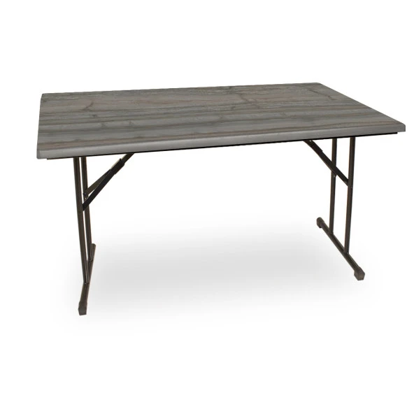 Banket Werzalit Masa 80x140 (ESB-SIYAH) - Magma  (Katlanır) ürün görseli