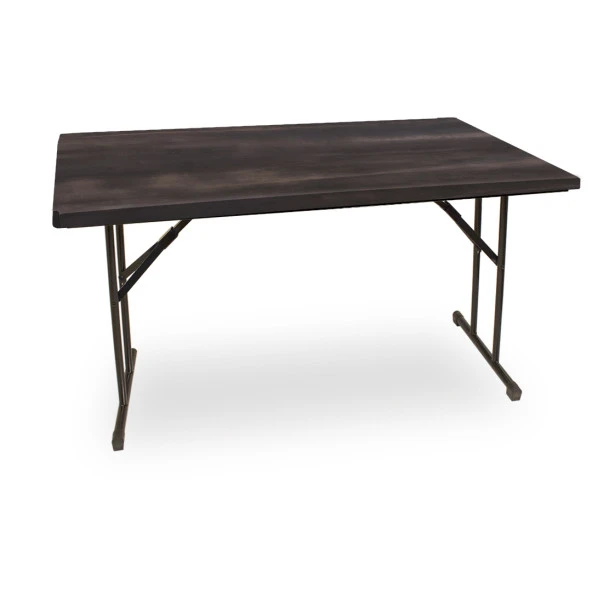 Banket Werzalit Masa 80x140 (ESB-SIYAH) - Rocked (Katlanır) ürün görseli