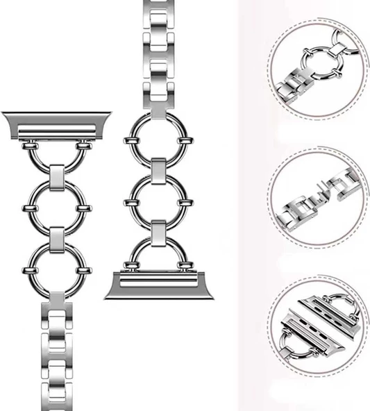 Watch Ultra 49mm Kordon KRD-56 Metal Strap Kayış - 2