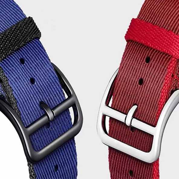 Watch Ultra 49mm Kordon KRD-51 Hasır Strap Kayış - Resim 3