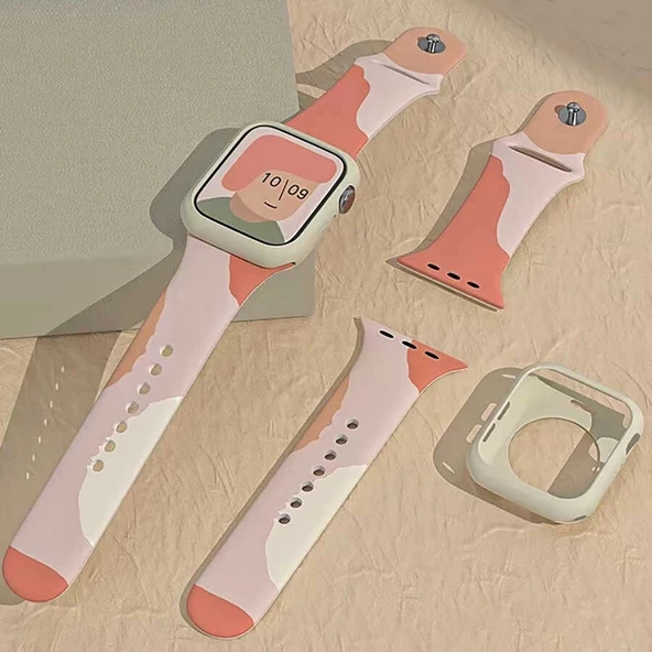 Watch Ultra 49mm Kordon KRD-62 Silikon Strap Kayış - 5