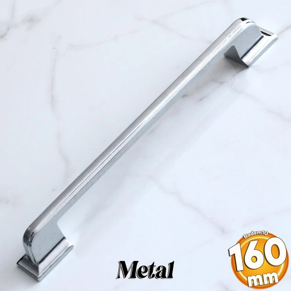 Okyanus Kulpu 160 Mm Krom Metal Mutfak Mobilya Çekmece Mutfak Dolap Dolabı Kulpları Kulbu 16 Cm