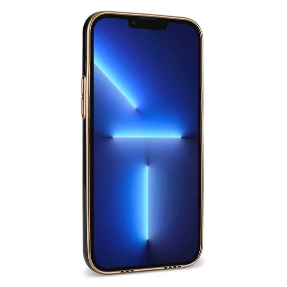 iPhone 13 Pro Max Uyumlu  Uyumlu KılıfBark Kartlıklı Kapak - 9