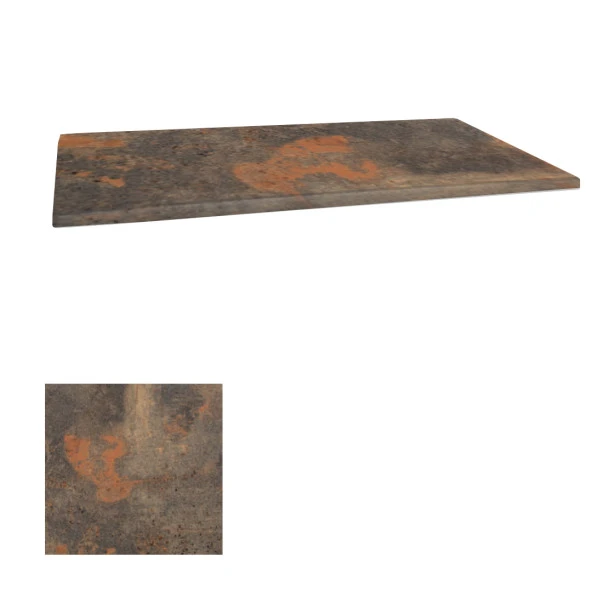 Werzalit Masa Tablası 80X140 - Metalic Oxid 1 ürün görseli