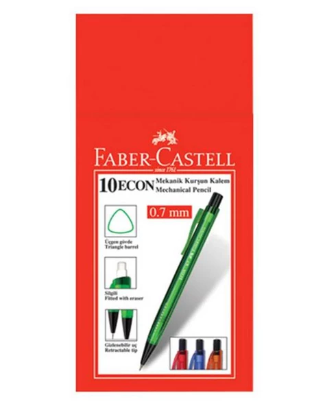 Faber Castell Econ Versatil Kalem 0.7 mm 1343 10 lu Paket