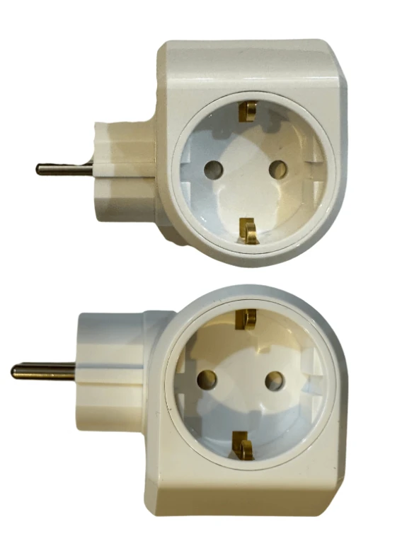 Viko Üçlü Topraklı Fiş Priz Yonca Plus Beyaz (4 Adet) - Resim 5