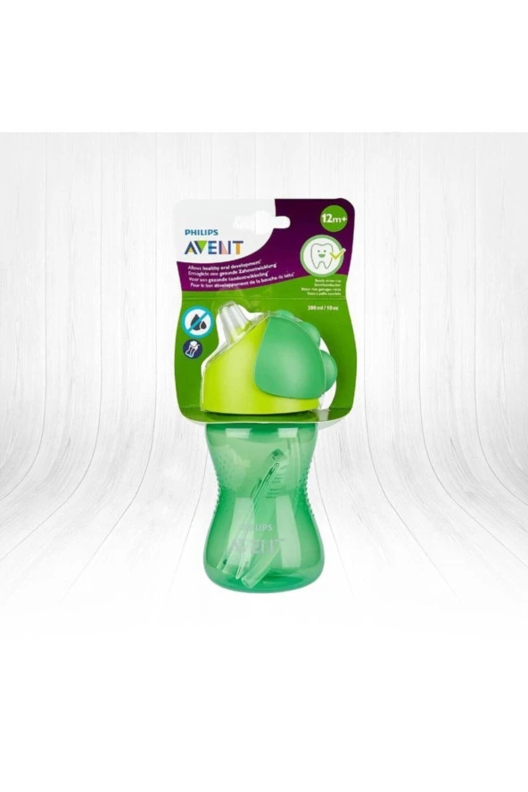Philips Avent Yeşil Pipetli Bardak 300 Ml Yeni Model (e) - 3