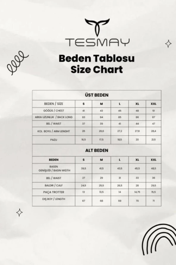 Tesmay 22110 Dijital Desenli 2 Li  Tesettür Mayo - Resim 5