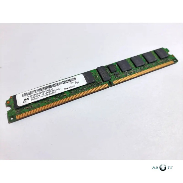 2. EL Micron MT18HVF25672PZ-80EH1 - 2GB (1x2GB) 800Mhz PC2-6400P ECC 1.8V 240-Pin Server Ram Memory