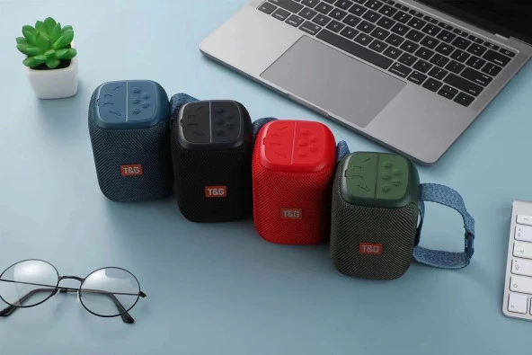 TG339 Ayarlanabilir Renkli Işıklı El Askılı Bluetooth Hoparlör Speaker - 2