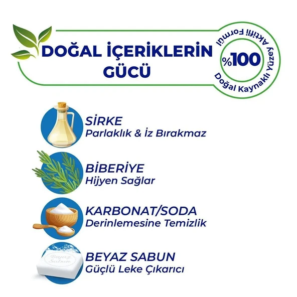 Bingo Clean Yüzey Temizlik Havlusu 96 Yaprak Beyaz Sabun Plastik Kapaklı (2 Li Set) 192 Yaprak - 3