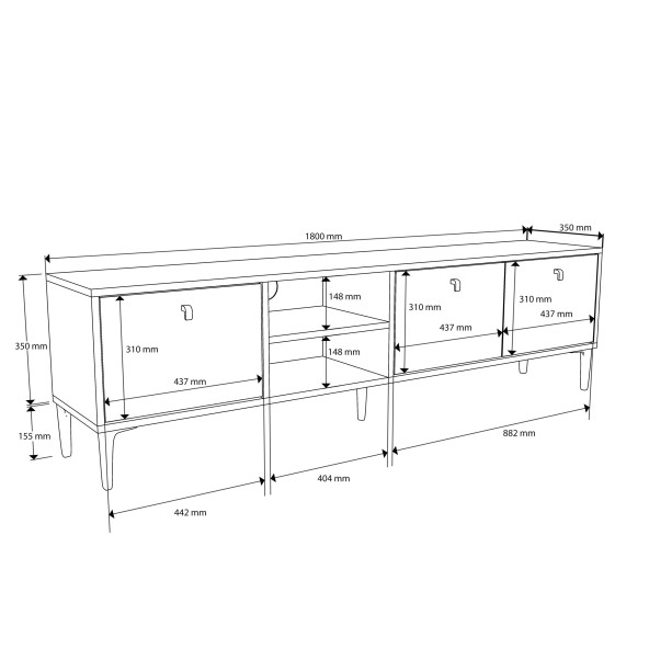 1364 VISION TV ÜNİTESİ SEPET - YUNUS - 7