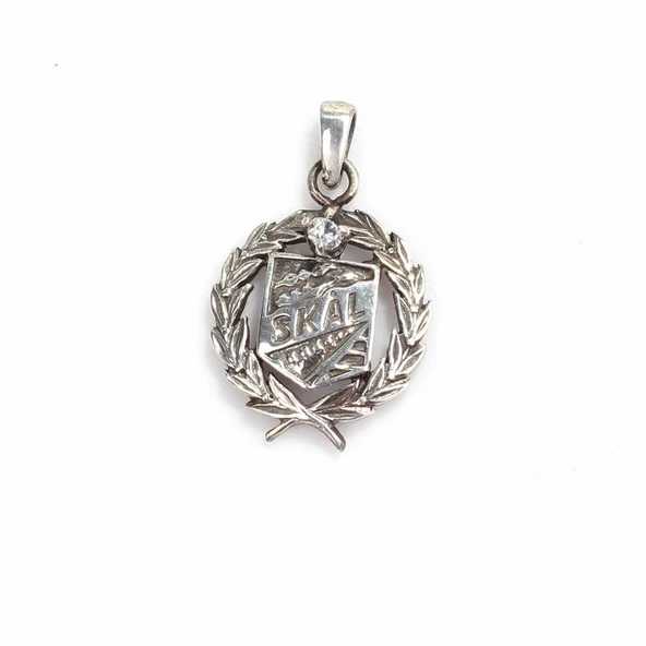 925 Ayar Gümüş Buğday Başakları Sembolü Kolye Ucu ürün görseli