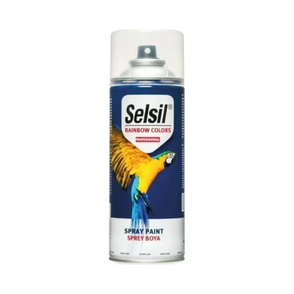 Selsil Alüminyum Gri Sprey Boya Ral9007 400ml
