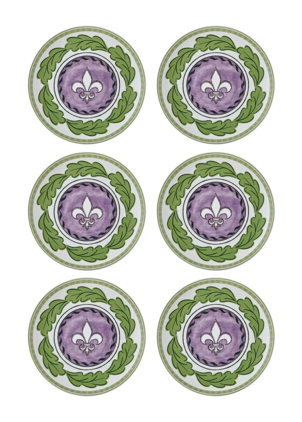 The Mia Provence Pasta Tabağı 6lı Set 19 cm PRC0001 ürün görseli 1