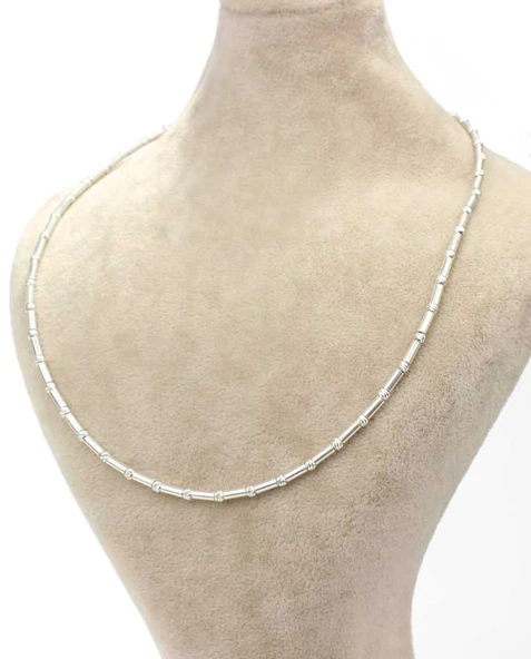 925 Ayar Gümüş Zarif Kolye - Resim 2