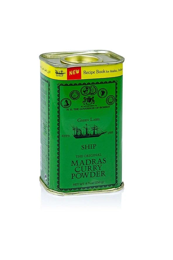 MADRAS Ship Madras Curry Powder Köri Baharat 250Gr