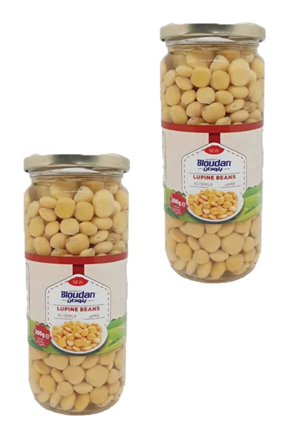 BLOUDAN Hazır Termiye (Acı Bakla ) (Tirmis) 300 Gr X2 Adet