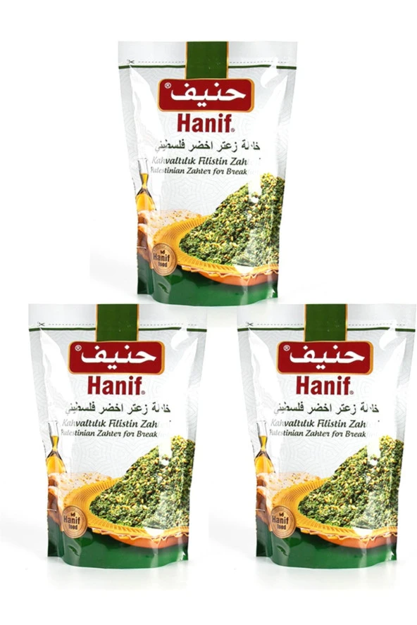 HANİF Hanıf Filistin Zahter 400G X3 Adet